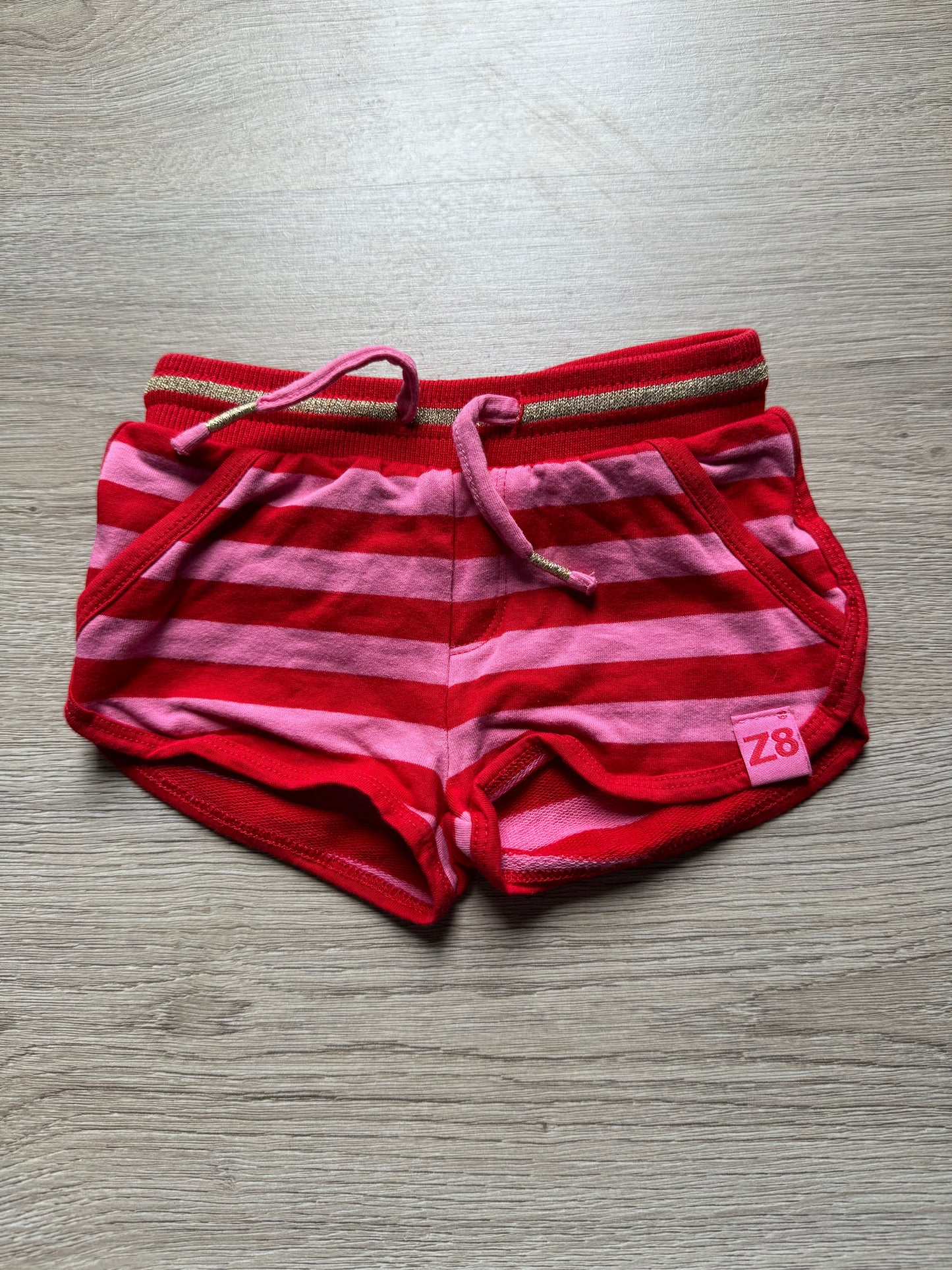 Z8 korte broek maat 68 rood/roze