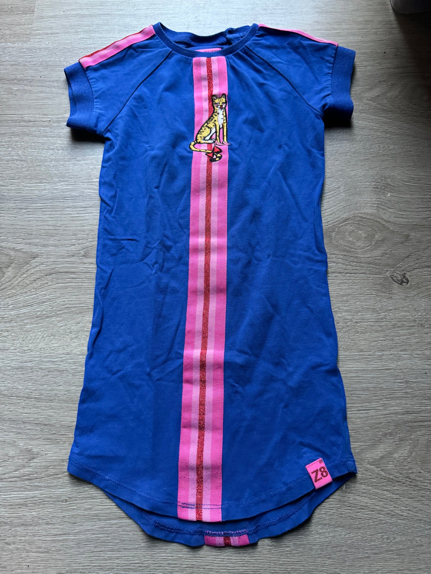 Z8 jurkje maat 92/98 blauw/roze