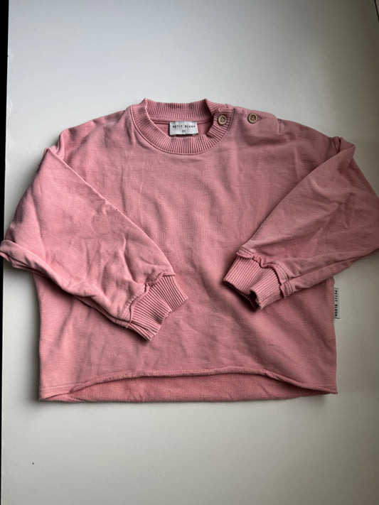 Petit blush trui maat 2y