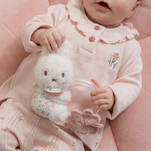 Little Dutch X Nijntje ringrammelaar - Roze - Lucky Blossom