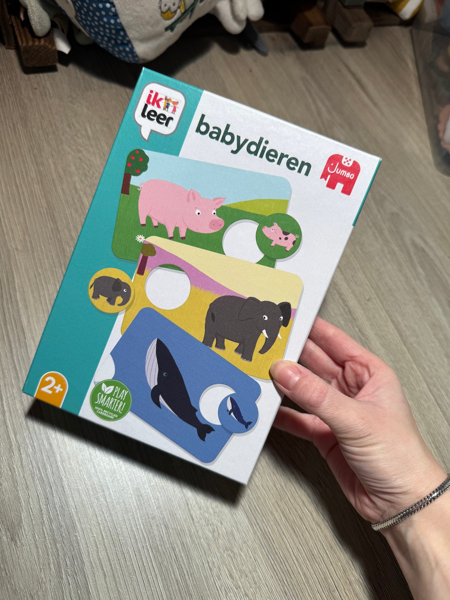 Jumbo ik leer babydieren spel