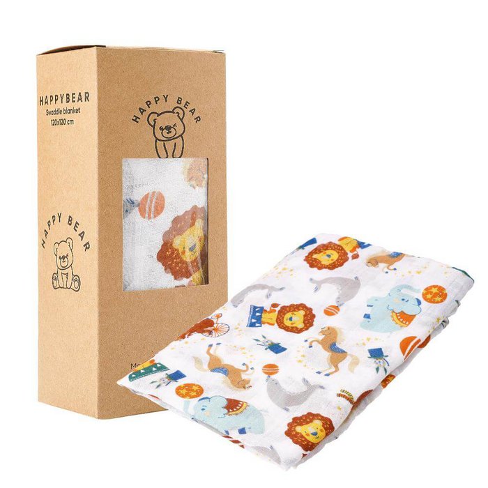 Happy Bear Hydrofiele doek | Circus