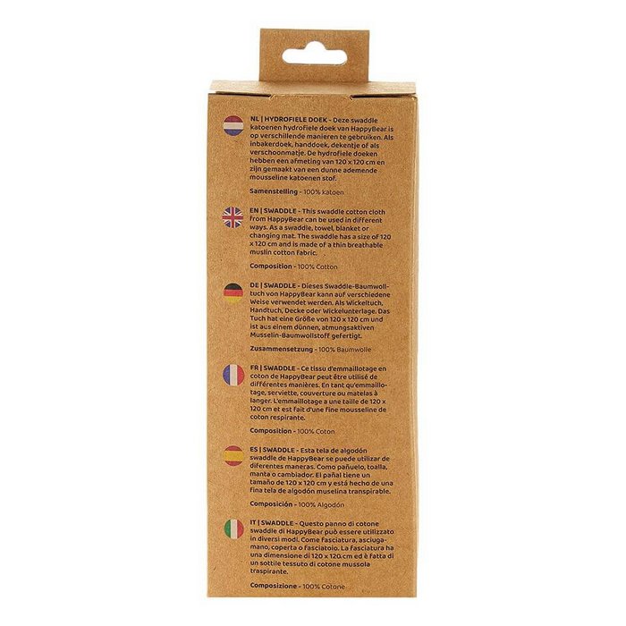 Happy Bear Hydrofiele doek | Botanical