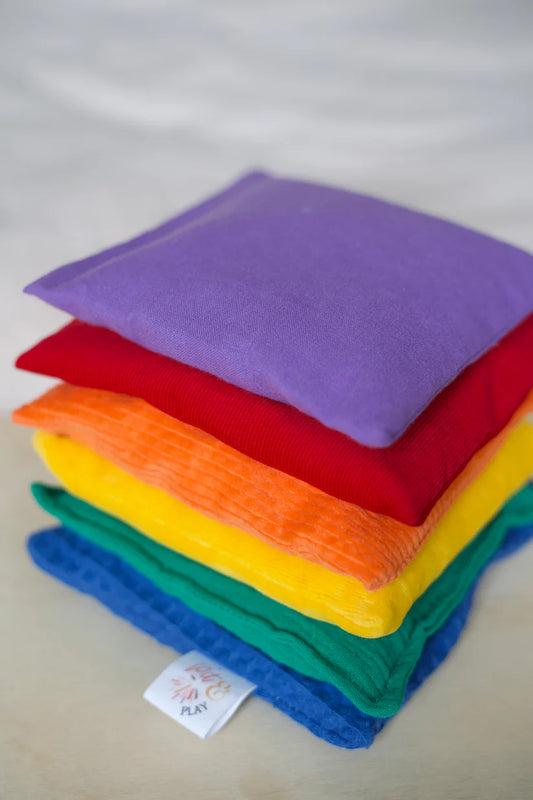 PIT AND PLAY  Regenboog pittenzakjes Stapelstein