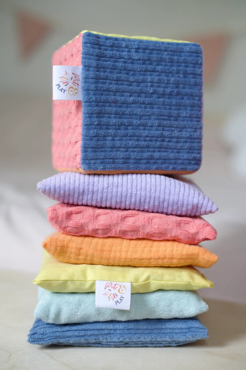 PIT AND PLAY  Pastel Dobbelstein - matchend bij Stapelstein