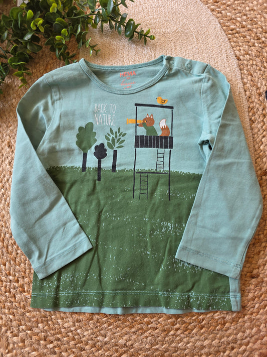 Hema shirtje maat 98 -K207
