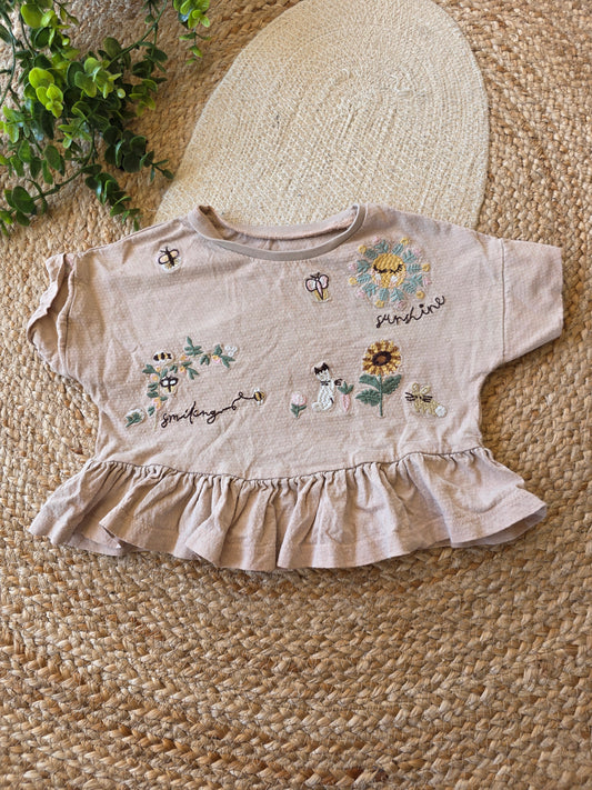 Next shirtje maat 74 -K202
