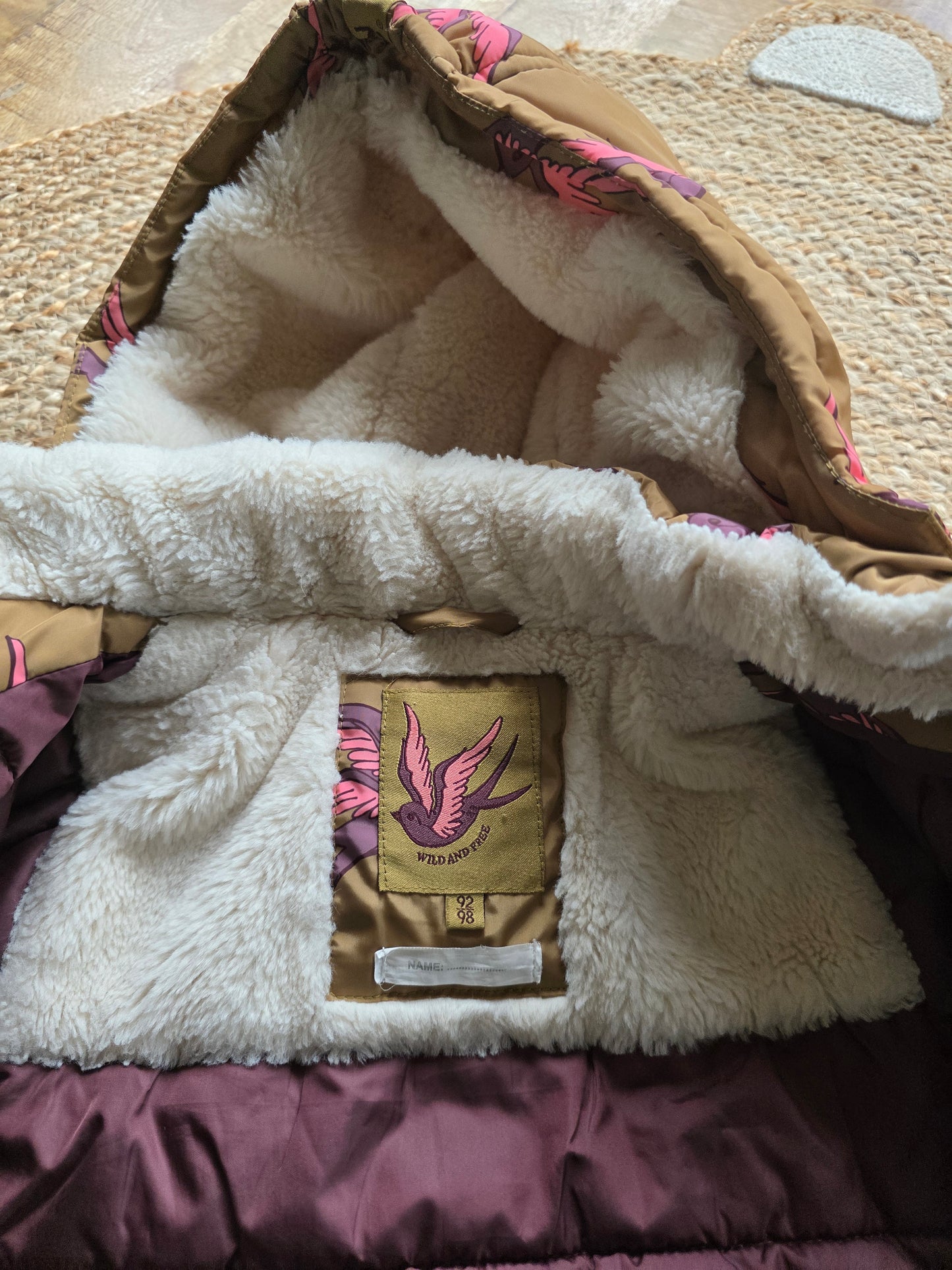 Z8 winterjas maat 92/98