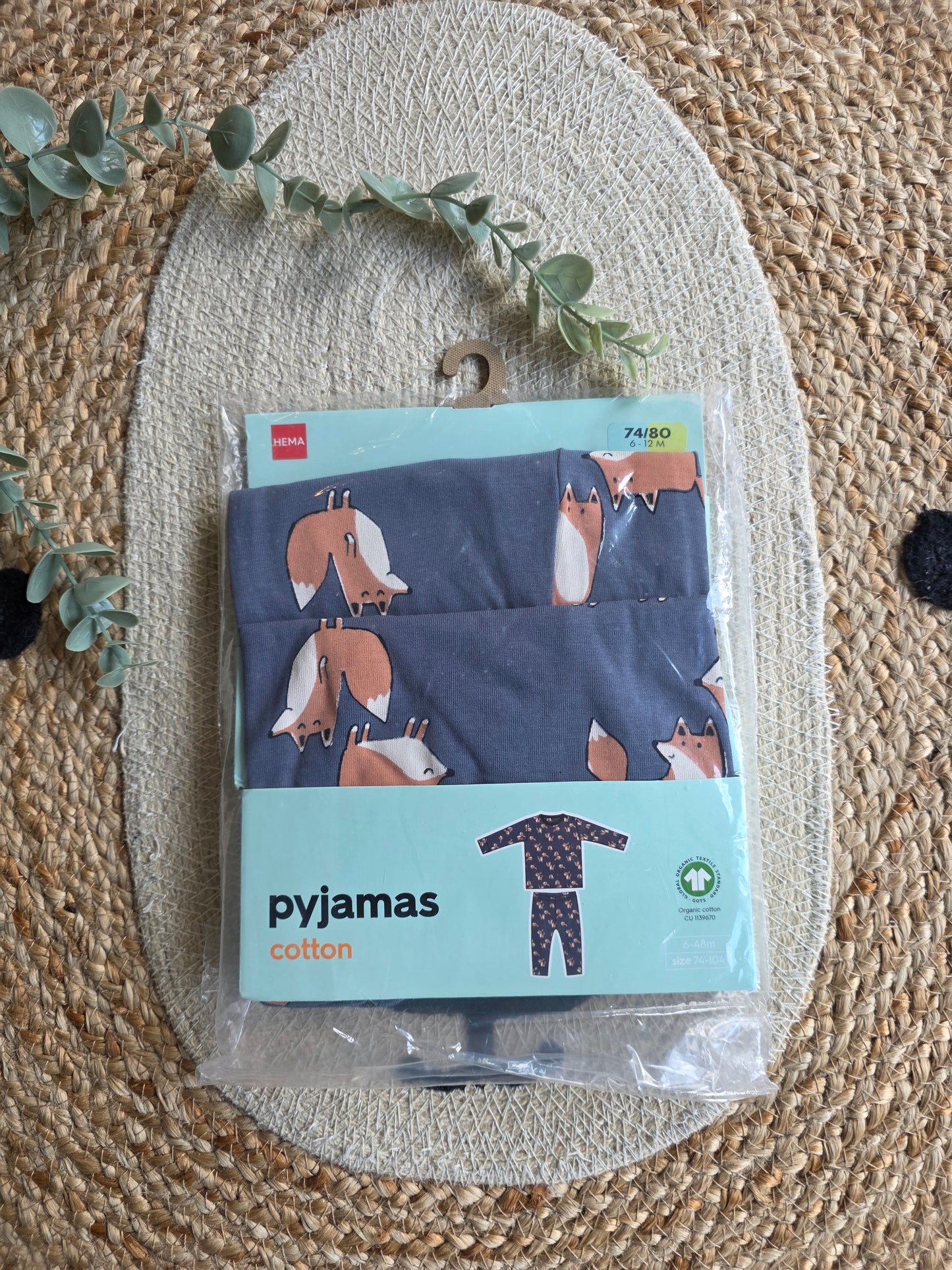 Hema pyjama maat 74/80