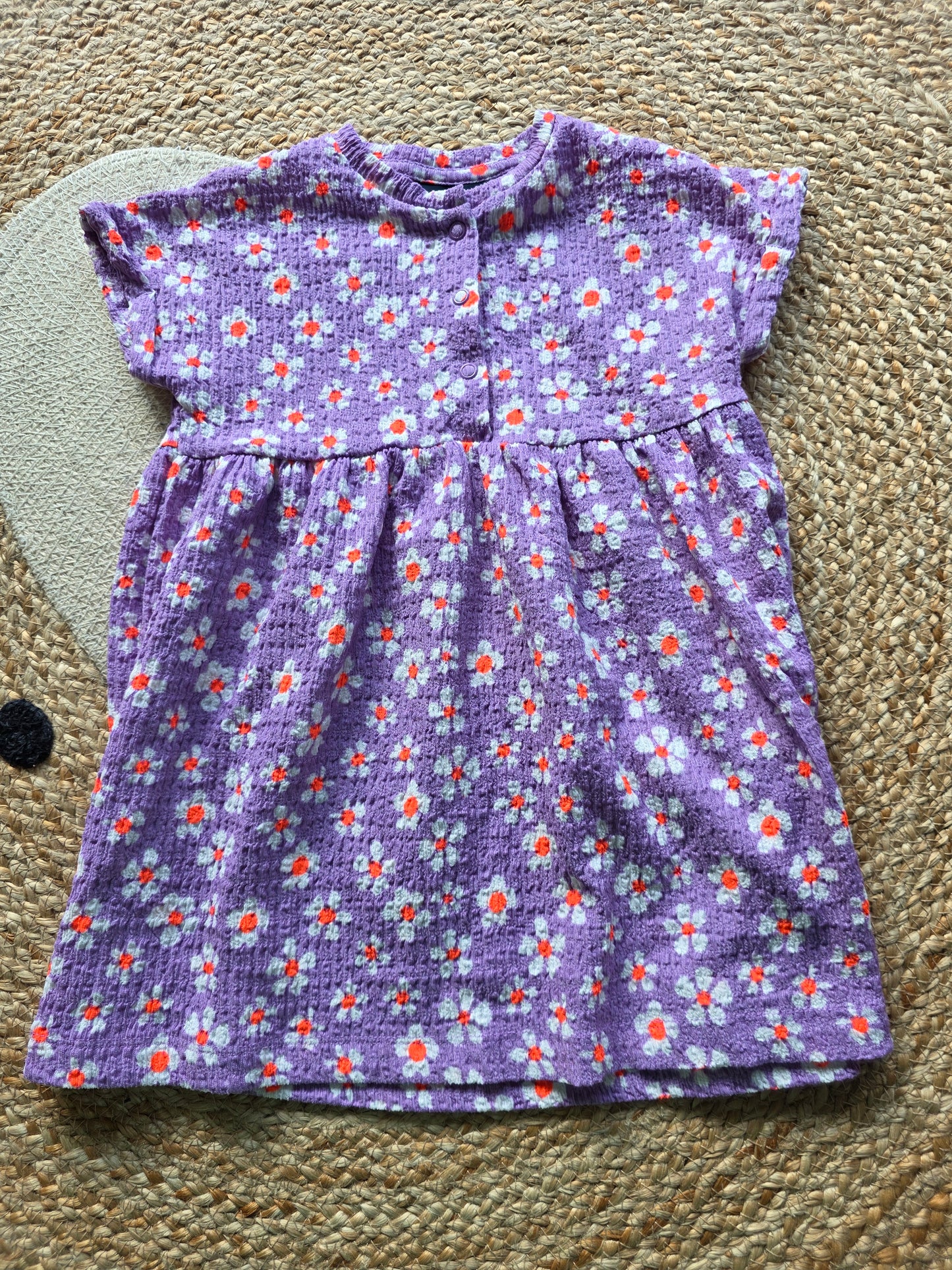 Baby blue jurkje maat 86