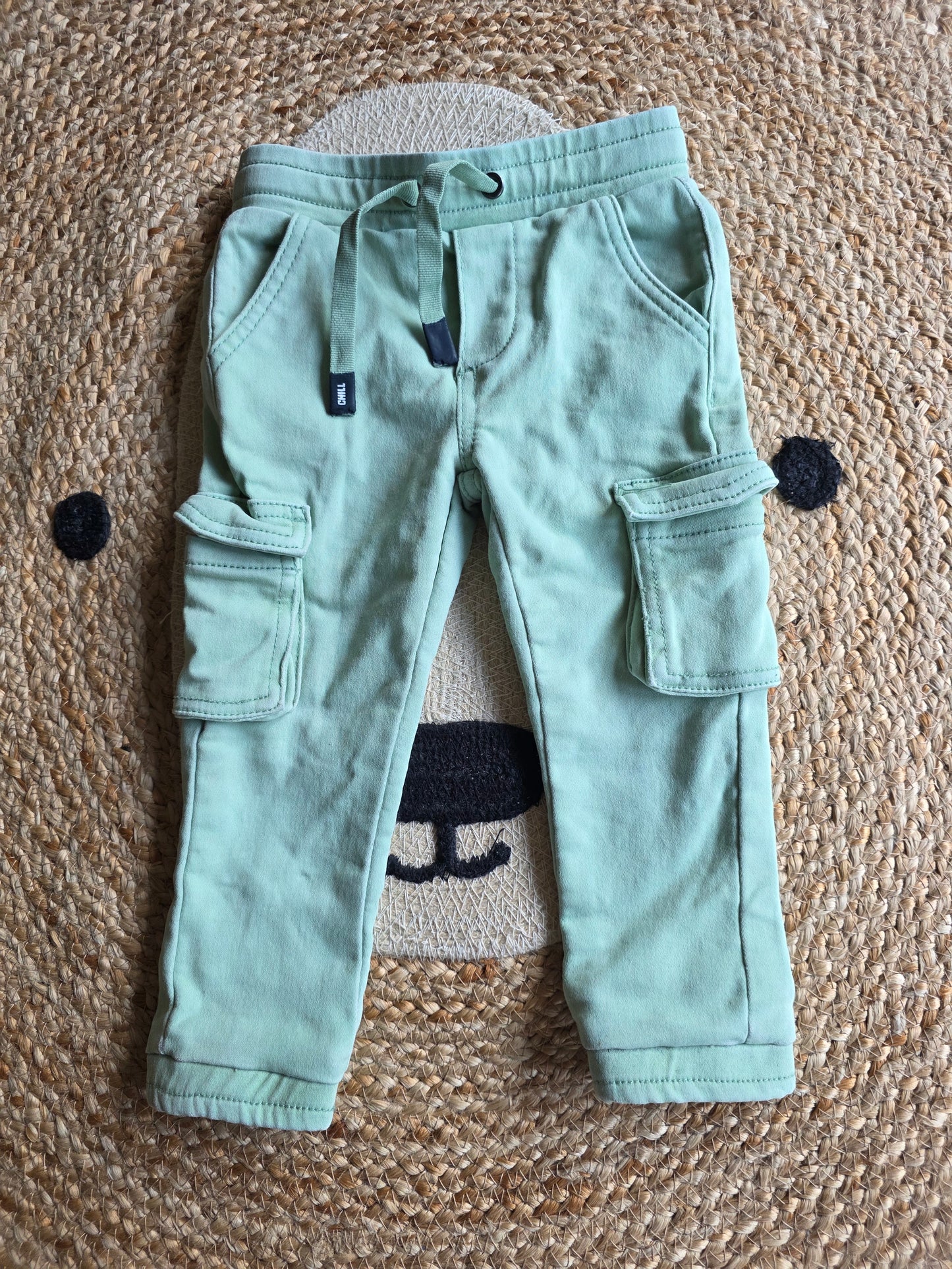 Baby blue broek maat 86