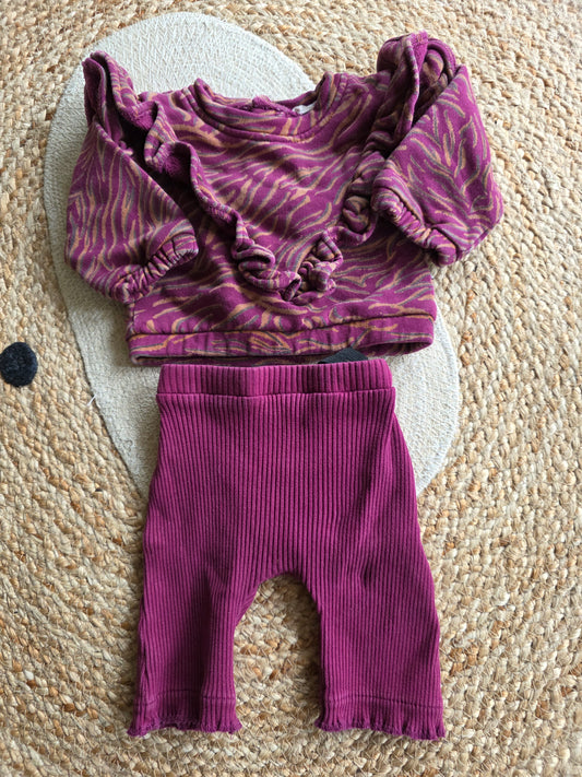 Ammehoela setje maat 0-3 M