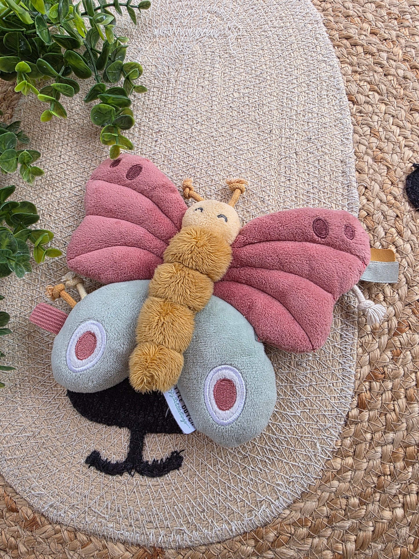 Little Dutch activiteiten knuffel vlinder flowers & butterflies