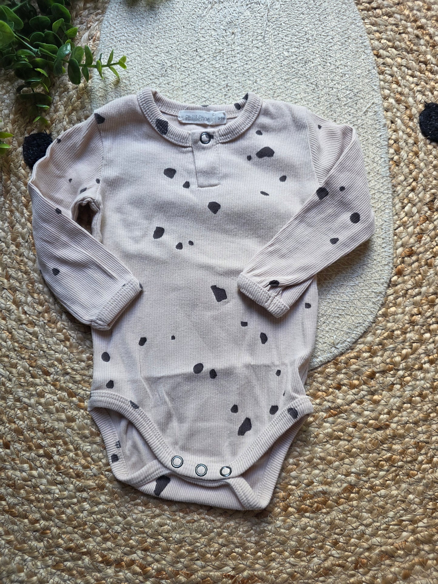 Phil & phae romper maat 3-6M -K212