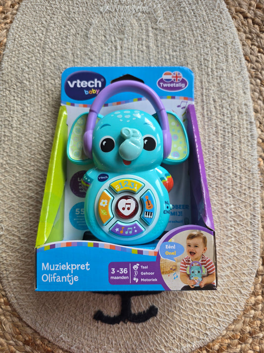 V-tech muziekpret olifantje nieuw