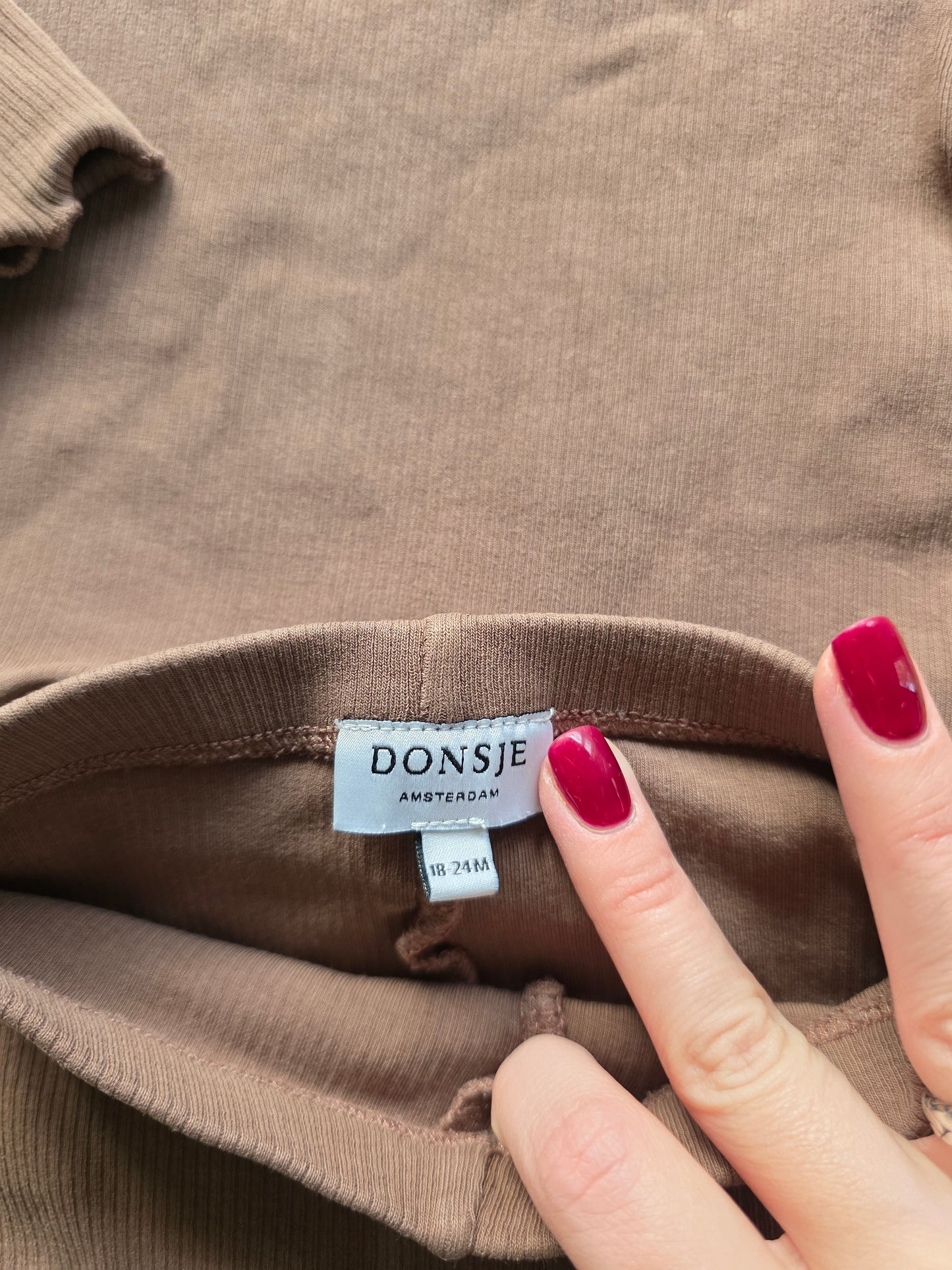 Donsje Amsterdam setje maat 80/86