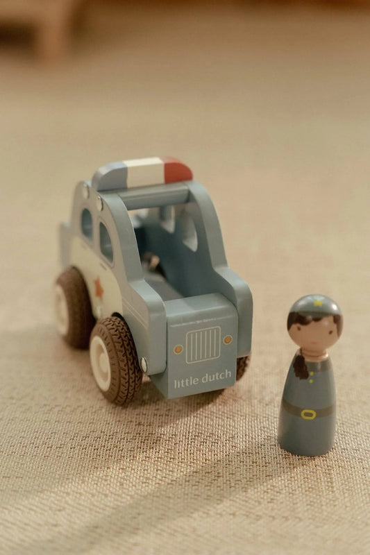 Little Dutch houten Politiewagen