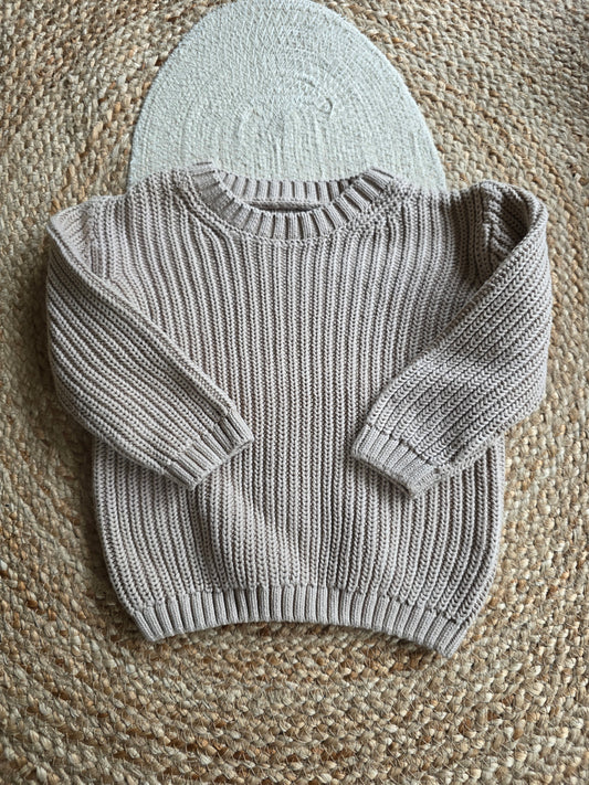 Baby blue trui maat 86