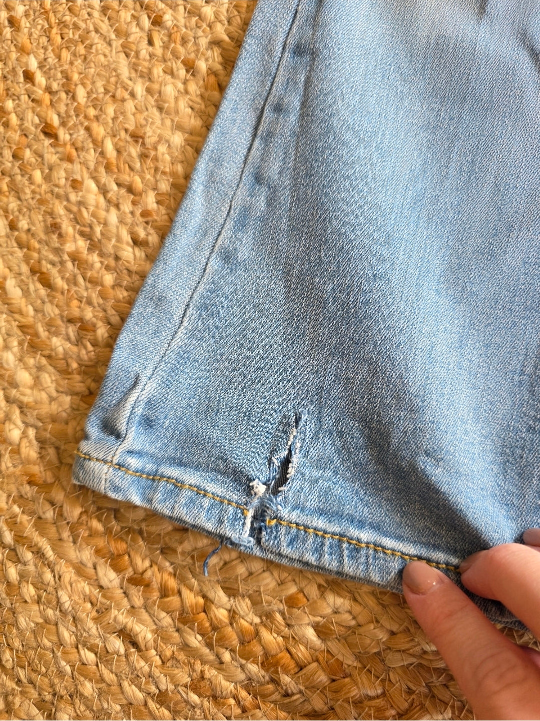 Hema flared jeans maat 116