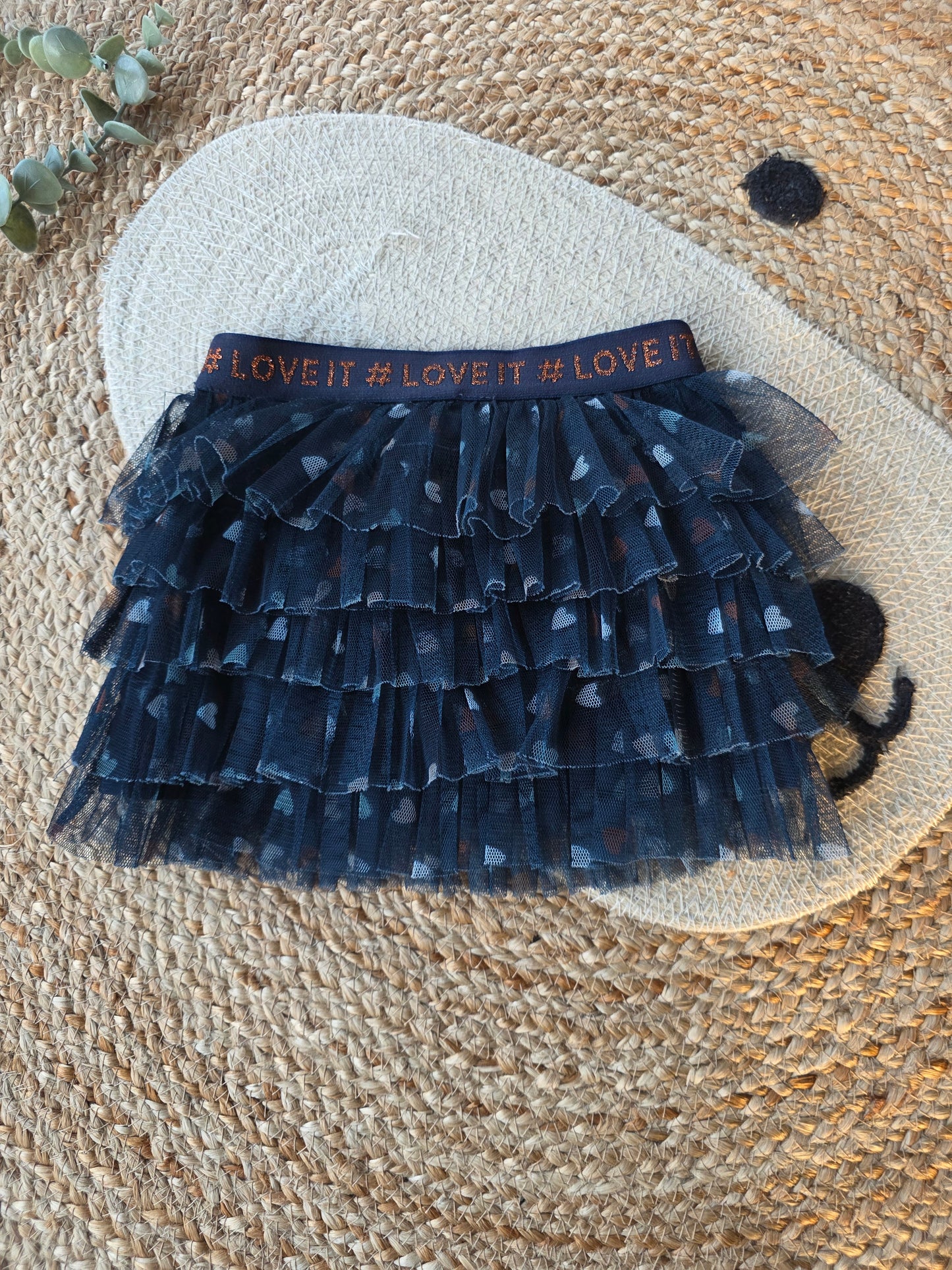 Baby blue rokje maat 86