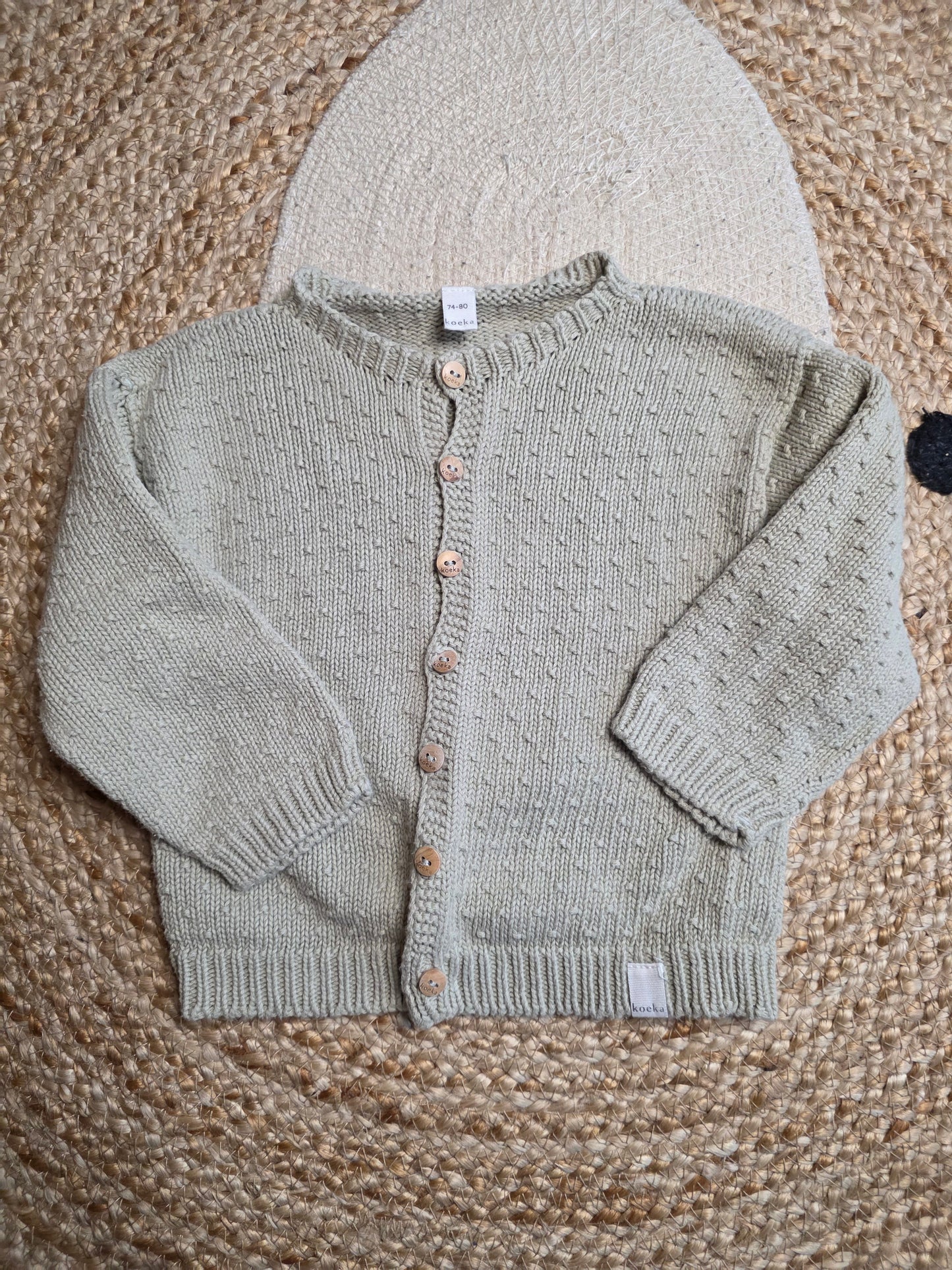 Koeka vestje maat 74-80