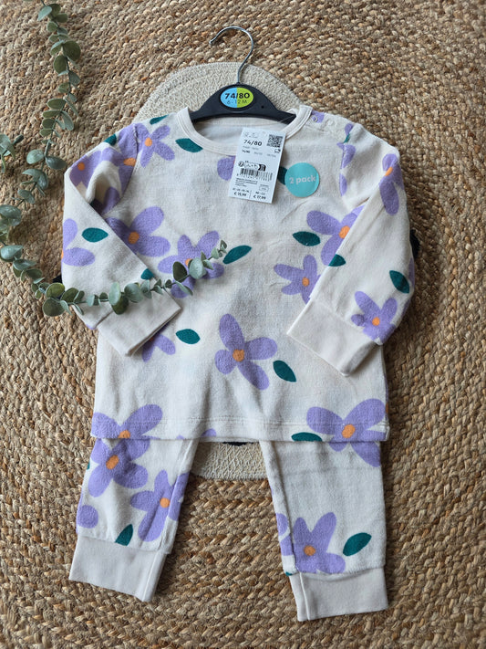 Hema pyjama maat 74/80 nieuw
