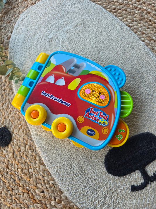 Vtech toet toet autos - Bart brandweer boekje