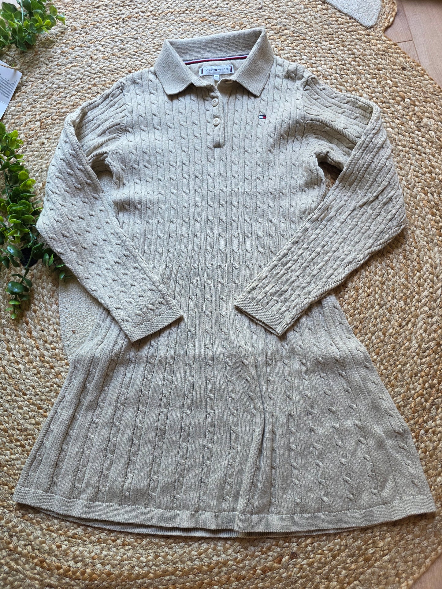 Tommy hilfiger jurkje maat 140 -K219