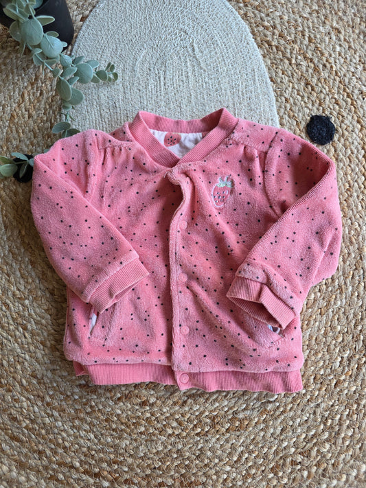 Feetje vestje berry maat 74