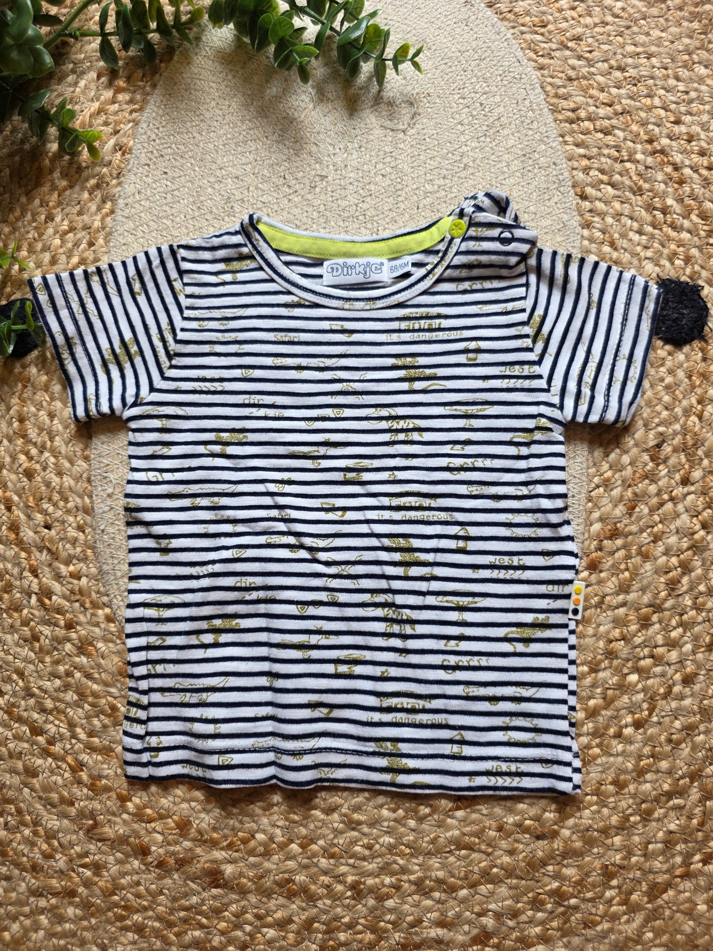 Dirkje tshirt maat 68 -K229