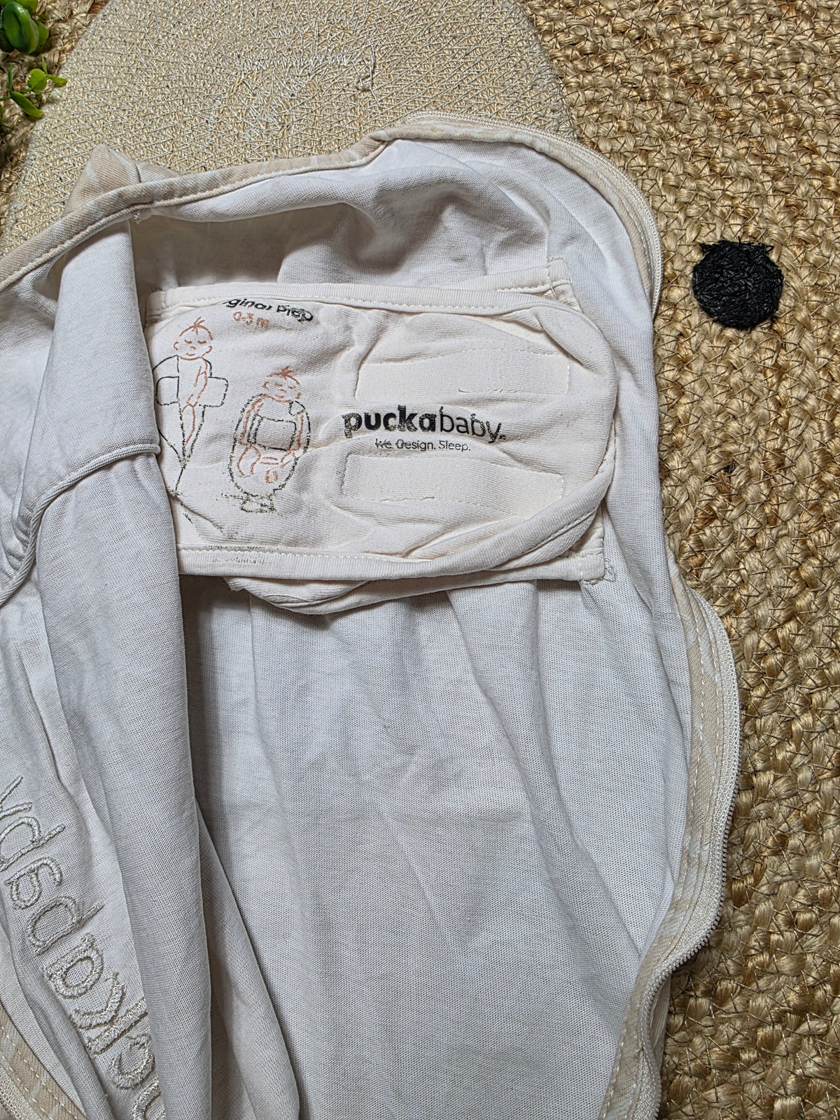 Puckababy piep katoen inbakerslaapzak