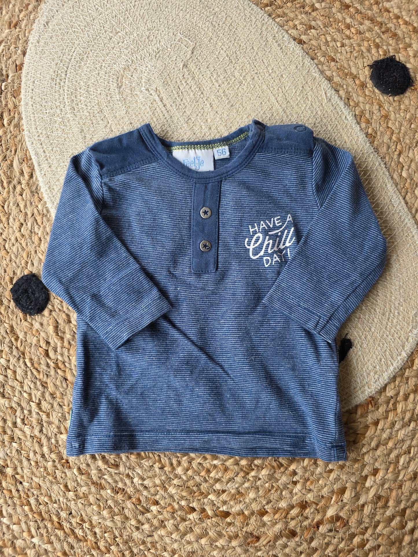 Feetje shirtje maat 56