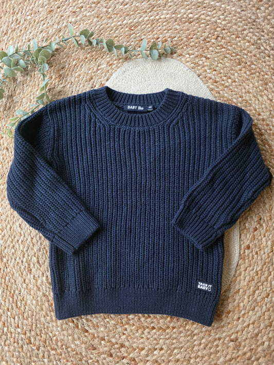 Baby blue trui maat 86