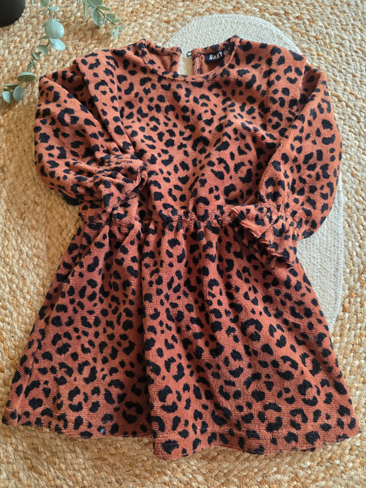 Baby blue jurkje maat 86