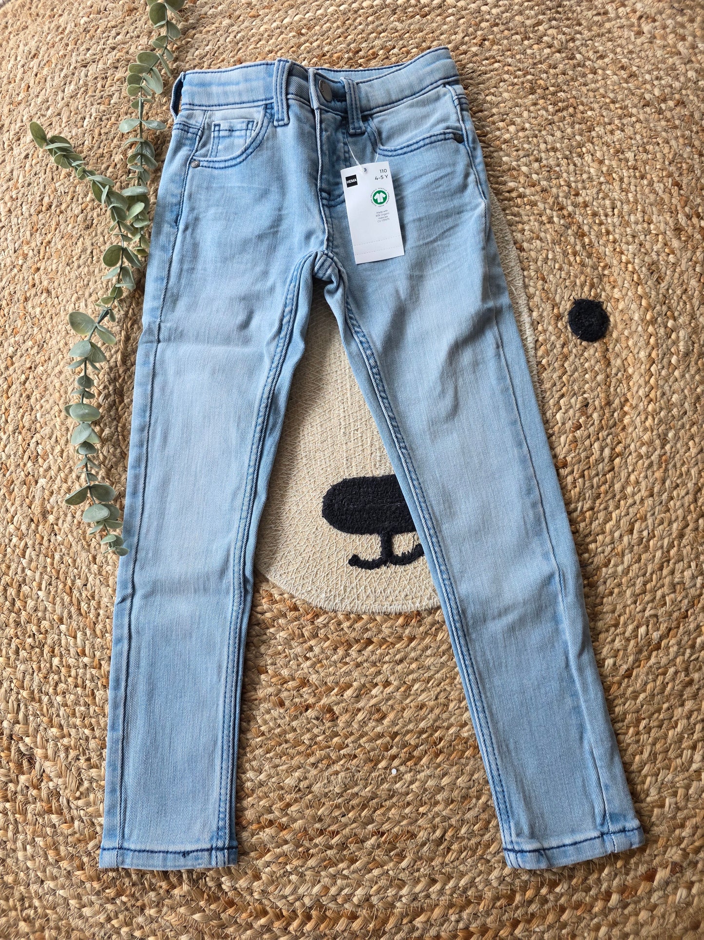 Hema jeans maat 110 nieuw