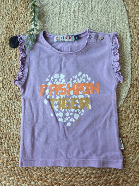 Retour tshirt maat 86