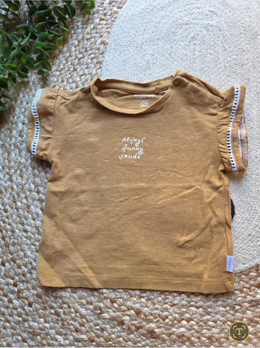 Noppies tshirt maat 62 -K222