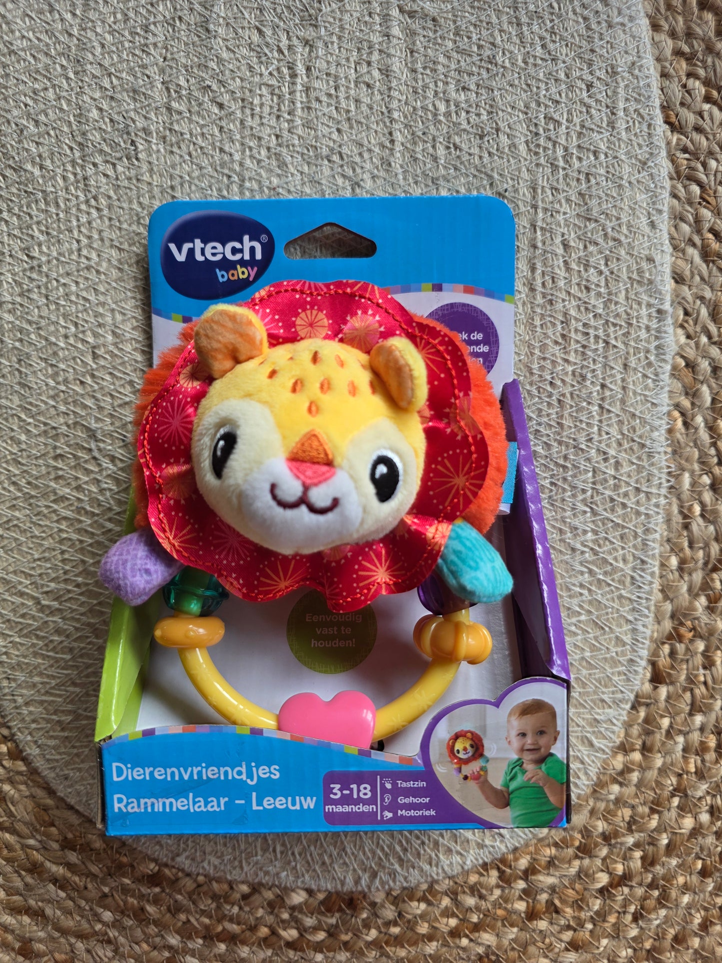 V-tech dierenvriendjes rammelaar - leeuw nieuw