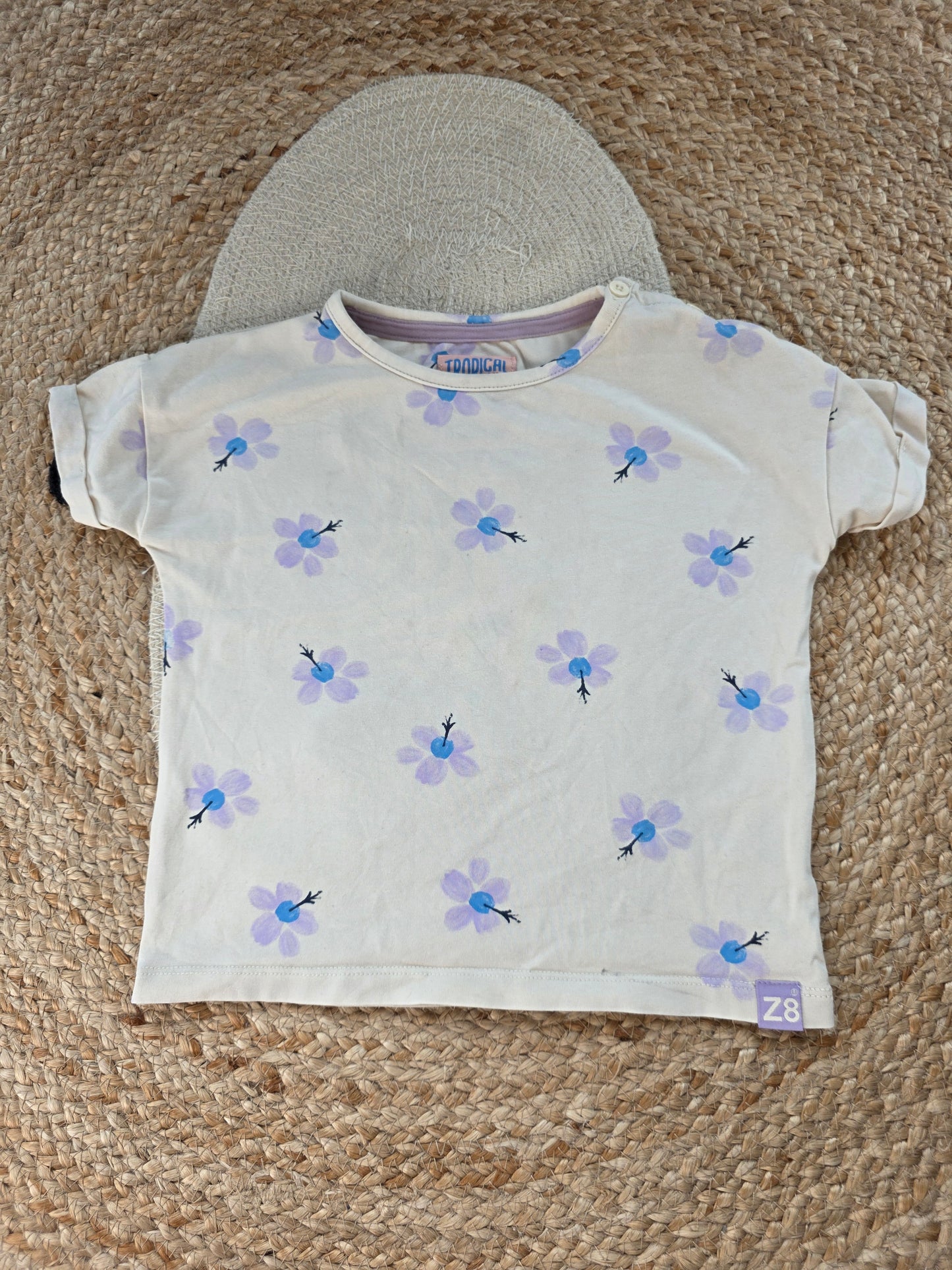 Z8 tshirt maat 92/98