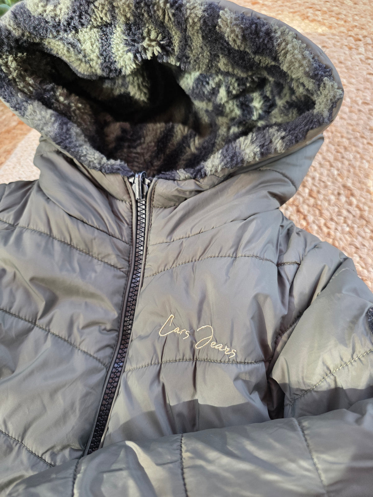 Cars winterjas reversible maat 104