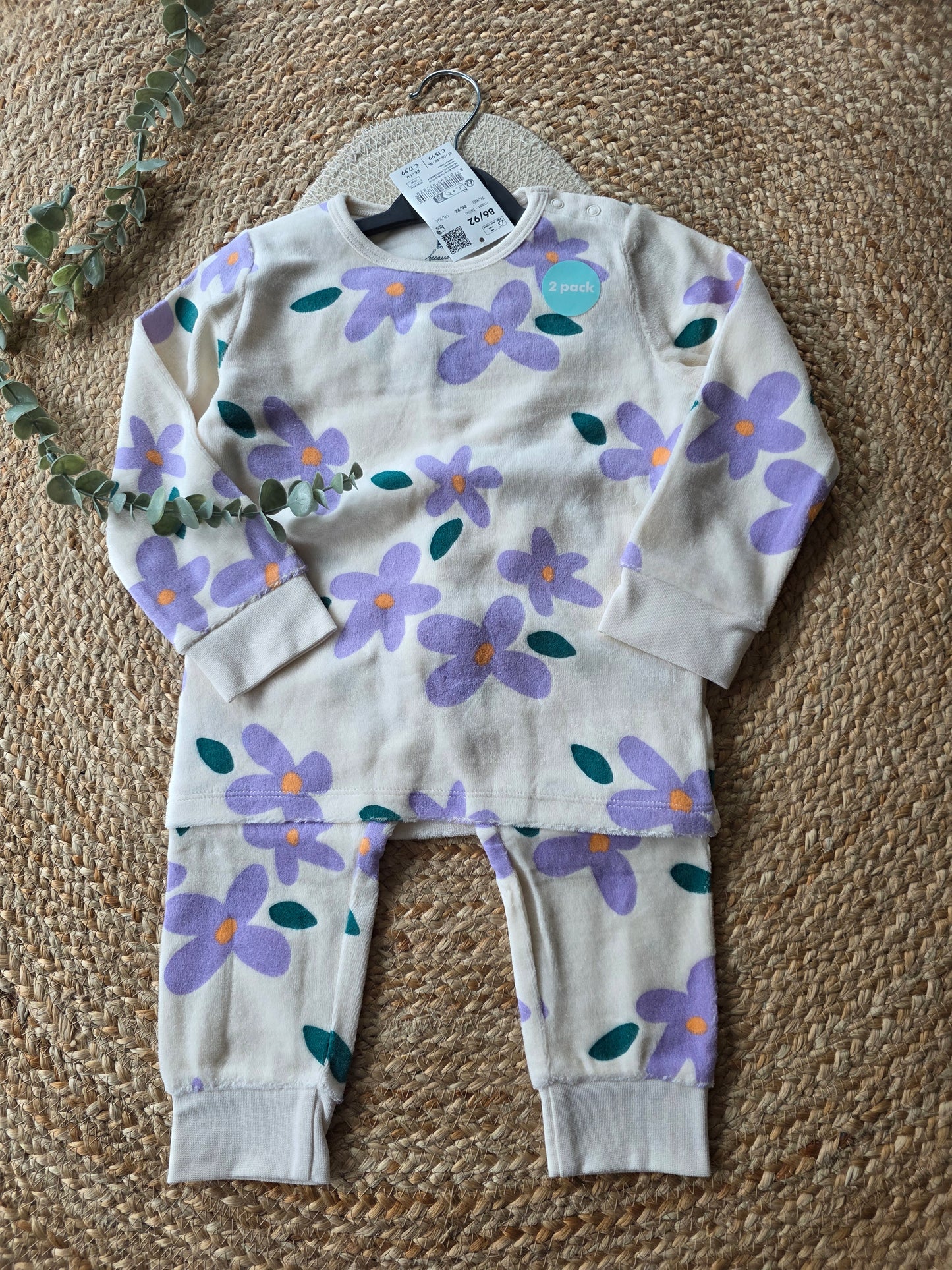 Hema pyjama maat 86/92 nieuw