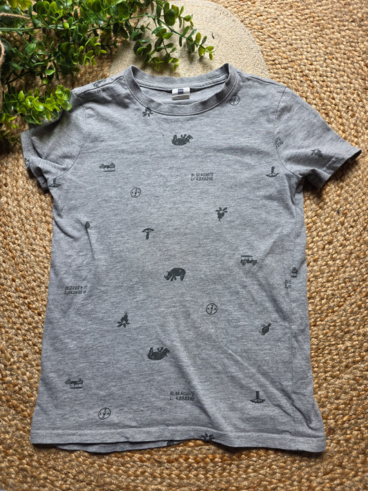 Hema tshirt maat 134/140