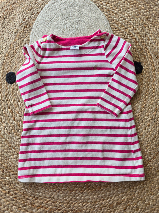Petit Bateau jurkje maat 18M