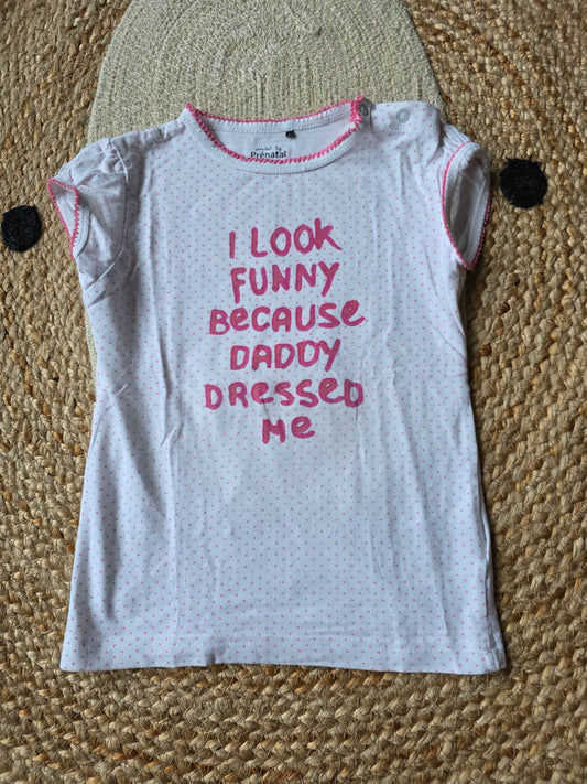 Prénatal tshirt maat 86