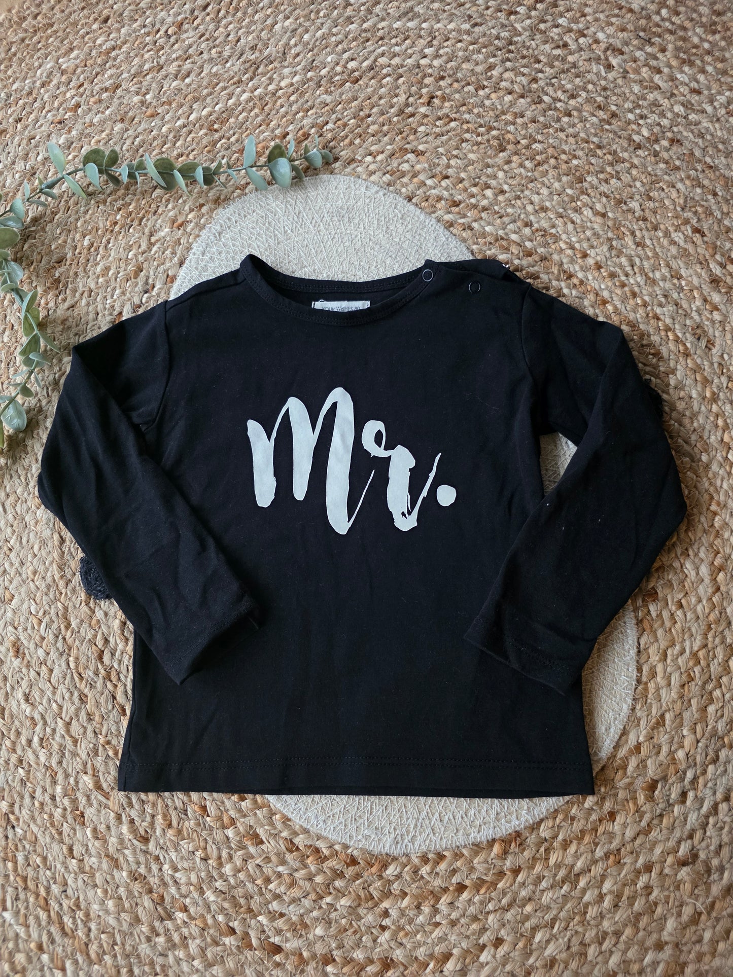 Your wishes shirtje maat 80