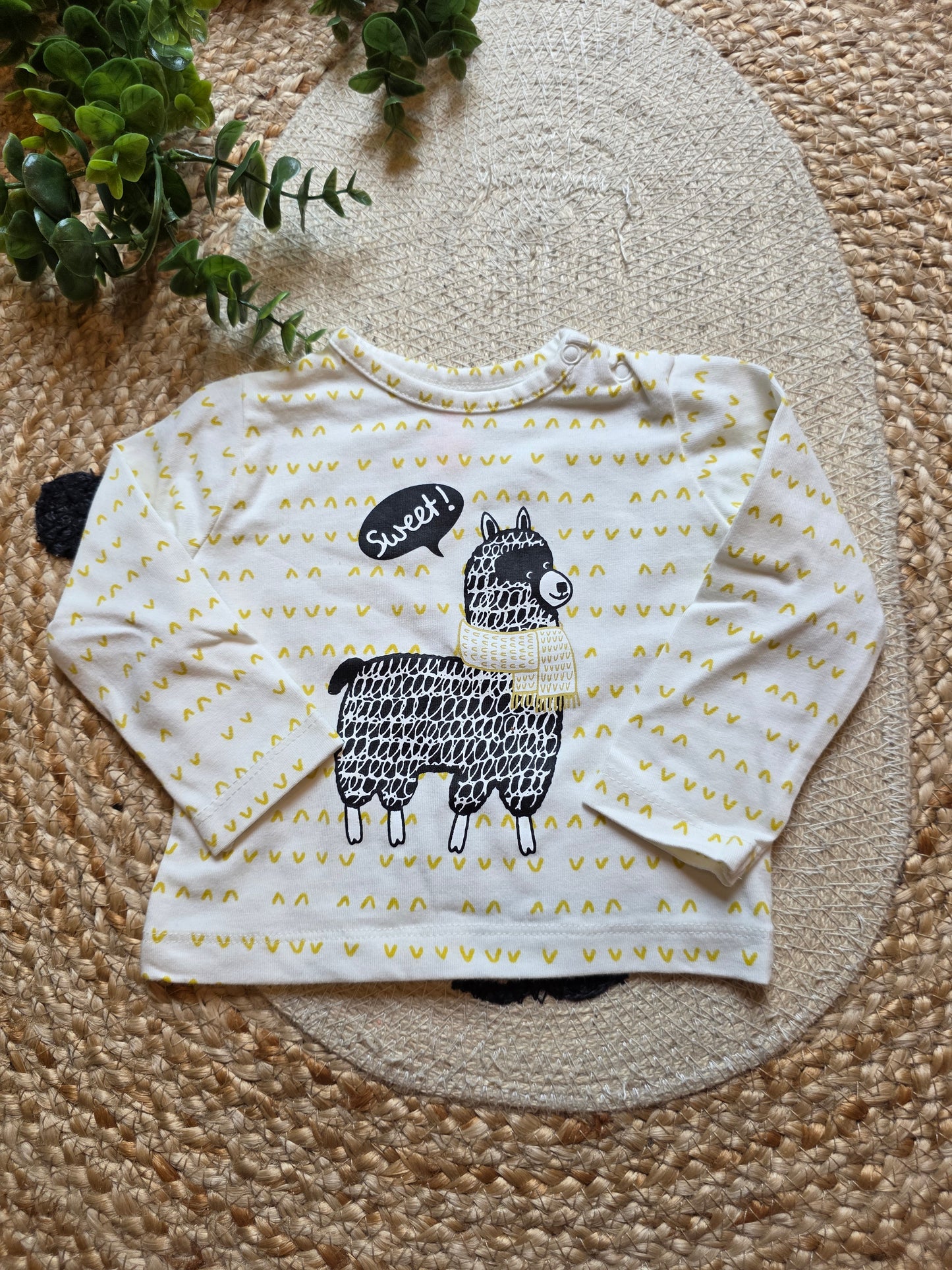 Hema shirtje maat 50 -K227