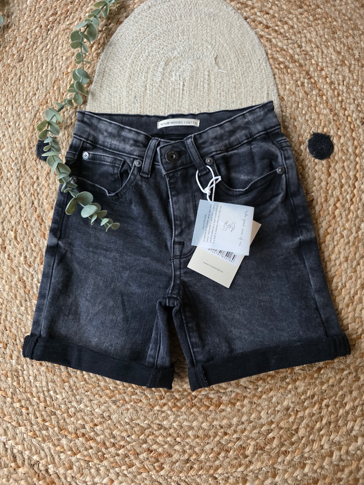 Your wishes korte broek maat 110/116 nieuw