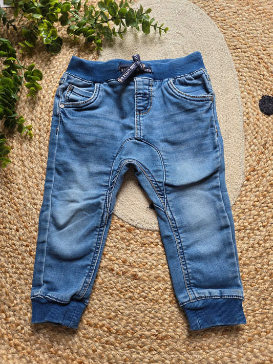 Baby blue jeans maat 86 -K211