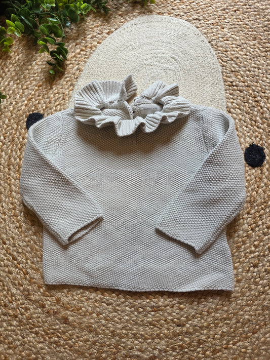 Quincy mae trui maat 12-18M -K217