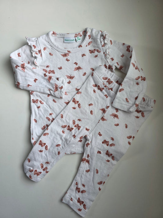 Babylook setje maat 62